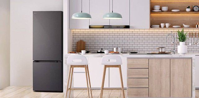 Kulkas LG Bottom Freezer membuat dapur kian aesthetic. Foto: dok. LG Indonesia