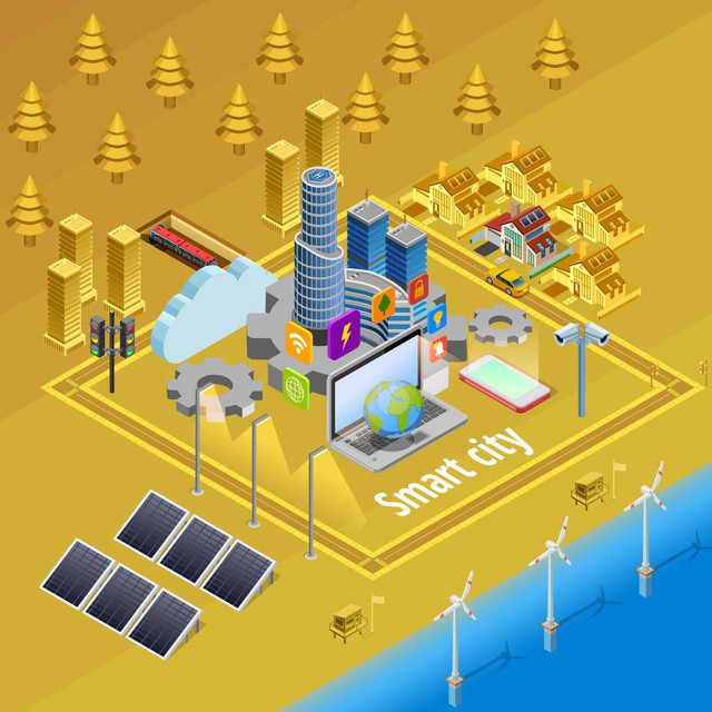 Sumber: https://www.freepik.com/free-vector/smart-city-internet-infrastructure-isometric-poster_4188551.htm#fromView=search&page=1&position=4&uuid=0f991ed3-5d21-4310-b8ae-543b26f5a6e8