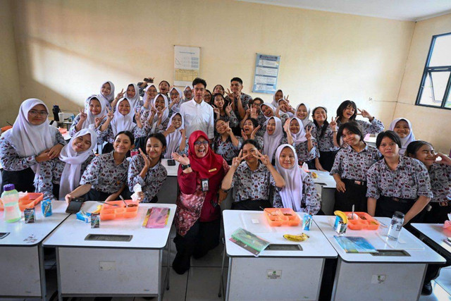 Kunjungan Gibran Rakabuming ke Sekolah, Foto: Source My Gallery Yudha Hino Hasaputra