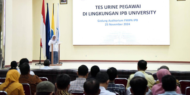 Wujudkan Kampus Bebas Narkoba, Sebanyak 216 Pegawai IPB Lakukan Tes Urine