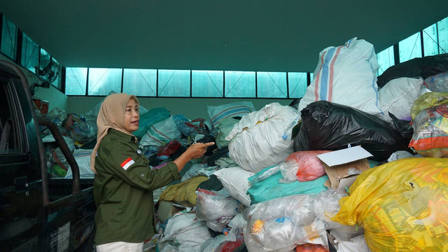 Salah satu bank sampah di Kota Yogyakarta. Foto: Dok. Pemkot Yogya