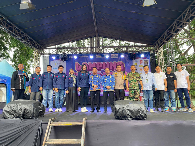 Pembukaan event tahunan Lampung Night Fair di lapangan Saburai, Bandar Lampung. | Foto: Sinta Yuliana/Lampung Geh