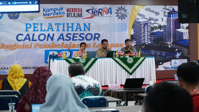 Puluhan Dosen Unismuh Makassar Ikuti Pelatihan Calon Asesor RPL