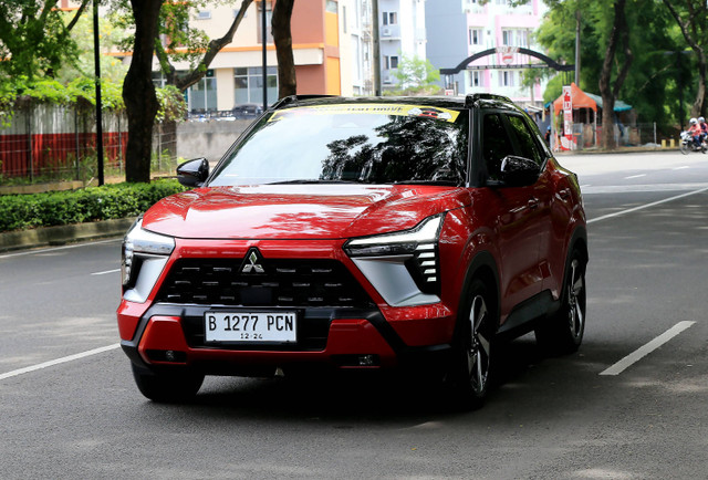 Test drive Mitsubishi Xforce di GJAW 2024. Foto: dok. MMKSI