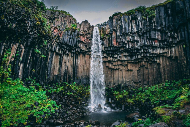 Air terjun di Bengkulu. Foto hanya ilustrasi, bukan tempat sebenarnya. Sumber: Pexels/Rudy Kirchner