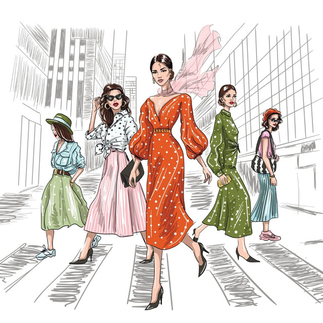 ilustrasi fashion dan GenZ (Sumber : iStock)