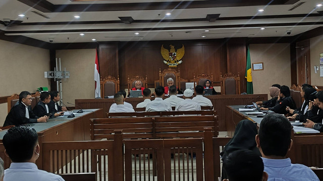 Sidang lanjutan kasus dugaan pungli Rutan KPK di Pengadilan Tipikor Jakarta, Senin (2/12/2024). Foto: Jonathan Devin/kumparan