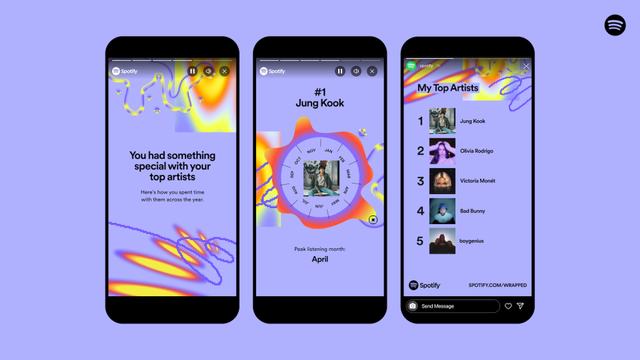 Ilustrasi cara melihat Spotify Wrapped 2024. Foto: newsroom.spotify.com