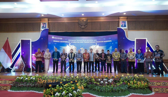 Foto bersama di Pertemuan Tahunan Bank Indonesia 2024. Foto: Dok. Bank Indonesia Kalbar