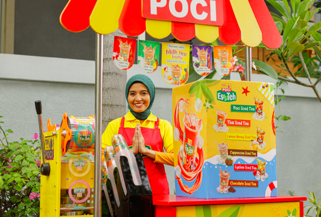 Ilustrasi franchise Teh Poci. Foto: Dok. Teh Poci