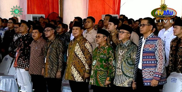 Prabowo Hadiri Pembukaan Tanwir dan Milad Muhammadiyah ke-112 di Kupang. Dok Youtube TvMU Foto: Dok. Istimewa