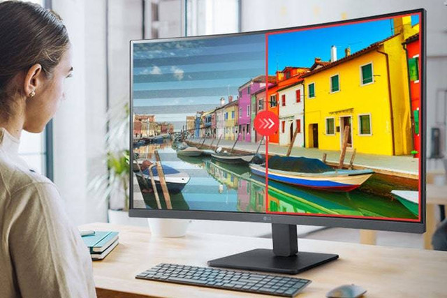 Ilustrasi monitor 32 inch murah terbaik. Foto: LG 