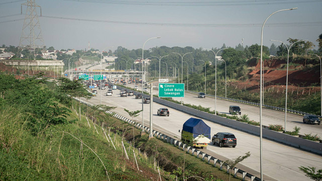 Tarif tol Cimanggis Cibitung. Foto hanya ilustrasi, bukan tempat sebenarnya. Sumber: Unsplash/Fiqih Alfarish