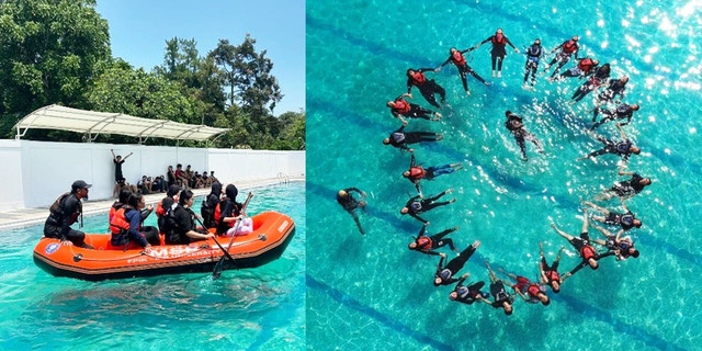 MSP IPB Gelar Sea Survival Training, Bekali Mahasiswa Keselamatan di Perairan