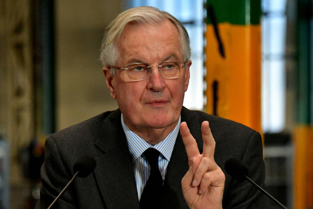 Perdana Menteri Prancis Michel Barnier. Foto: Pascal LACHENAUD / AFP