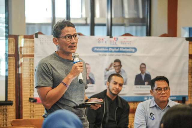 Sandiaga Ajak UMKM Kembangkan Konten Dalam Menghasilkan Kerajaan Bisnis