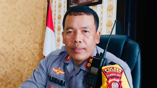 Kapolres Sekadau, AKBP I Nyoman Sudama. Foto: Dina Mariana/Hi!Pontianak