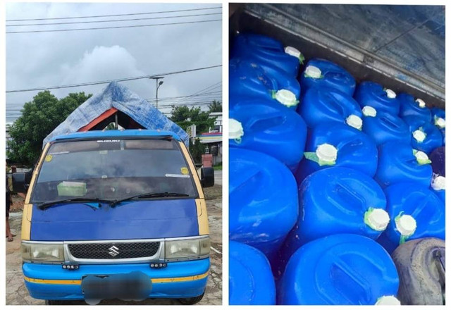 Polisi mengamankan barang bukti. Foto: Dok. Satreskrim Polres Sambas