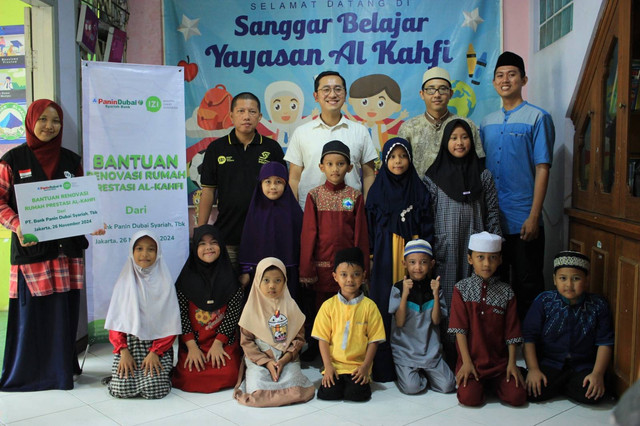 Santunan Renovasi Rumah Prestasi Yayasan Al Kahfi Duren Sawit, Jaktim. Sinergi IZI & Bank Panin Dubai Syariah