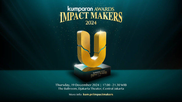 kumparan dengan bangga menyelenggarakan kumparan Awards Impact Makers 2024 pada 19 Desember 2024. Foto: Dok kumparan