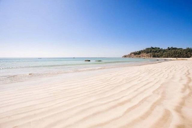 Pantai di Kendal. Foto hanya ilustrasi, bukan tempat yang sebenarnya. Sumber: Pexels/Flo Dahm