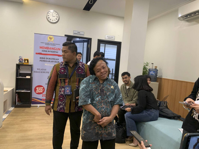 Komisioner Komnas HAM (Komisi Nasional Hak Asasi Manusia) RI bidang pengaduan, Hari Kurniawan di Kantor Komnas HAM RI, Jakarta, Jumat (6/12/2024). Foto: Luthfi Humam/kumparan