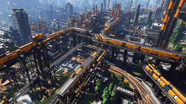 Ilustrasi Inovasi Pembangunan Teknologi Industri dan Infrastruktur [sumber :https://pixabay.com/id/]