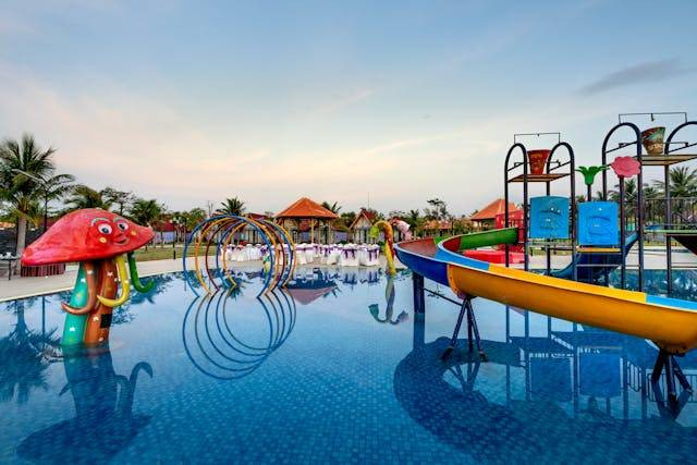 Waterpark di Depok, foto hanya ilustrasi, bukan tempat sebenarnya: Pexels/Quang Nguyen Vinh