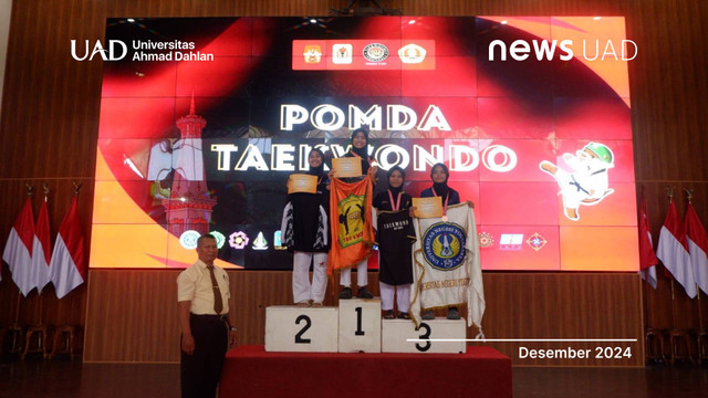 Nafisa Mahasiswa Baru UAD yang Berprestasi Sebagai Atlet Taekwondo (Dok Nafisa)