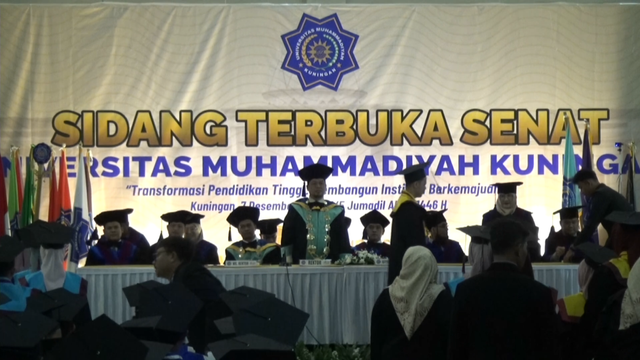 Sidang Terbuka Senat Universitas Muhammadiyah Kuningan