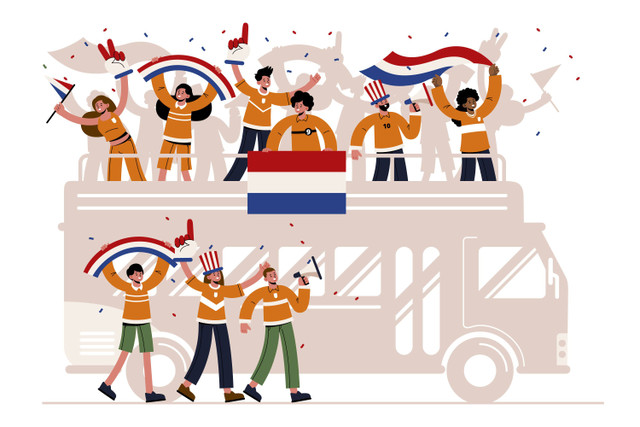 Ilustrasi negara Belanda | foto by: freepik.com