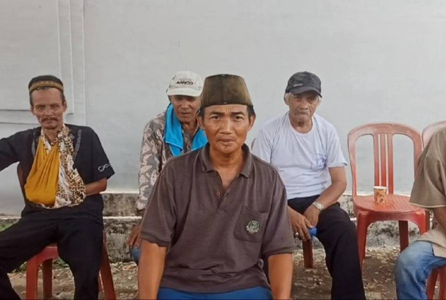 Sumaryono, salah seorang keluarga dari pelaku pencabulan anak yang tewas di Palembang. (ist)