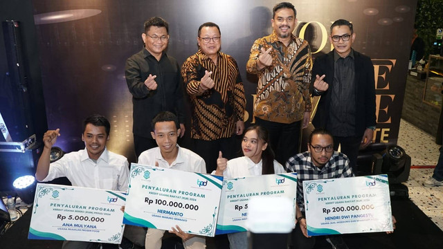 Bank Kalbar menggelar business gathering. Foto: Dok. Bank Kalbar