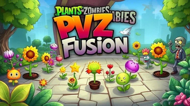 Ilustrasi game PVZ Fusion 2.1.5. Foto: Game Jolt