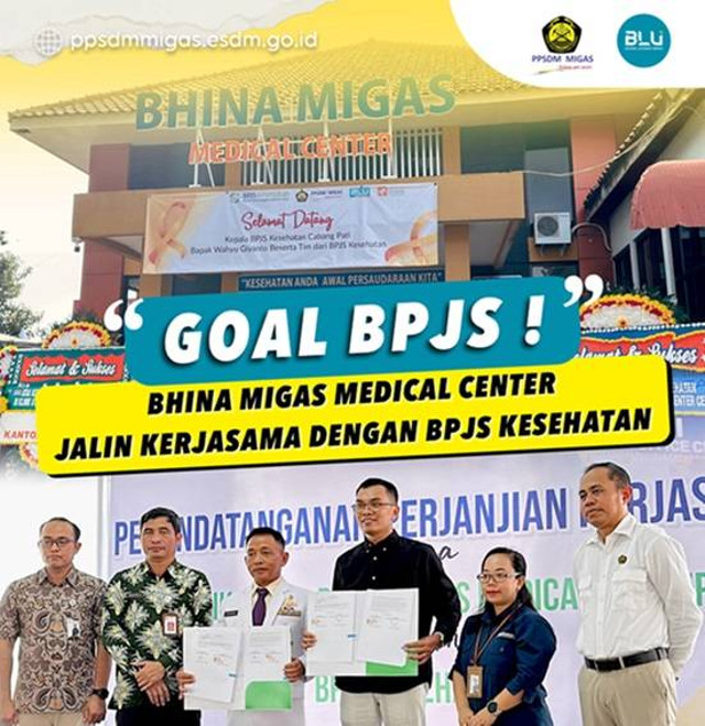 Nikmati Layanan BPJS Kesehatan di Bhina Migas Medical Center. (Dok. Humas PPSDM Migas)