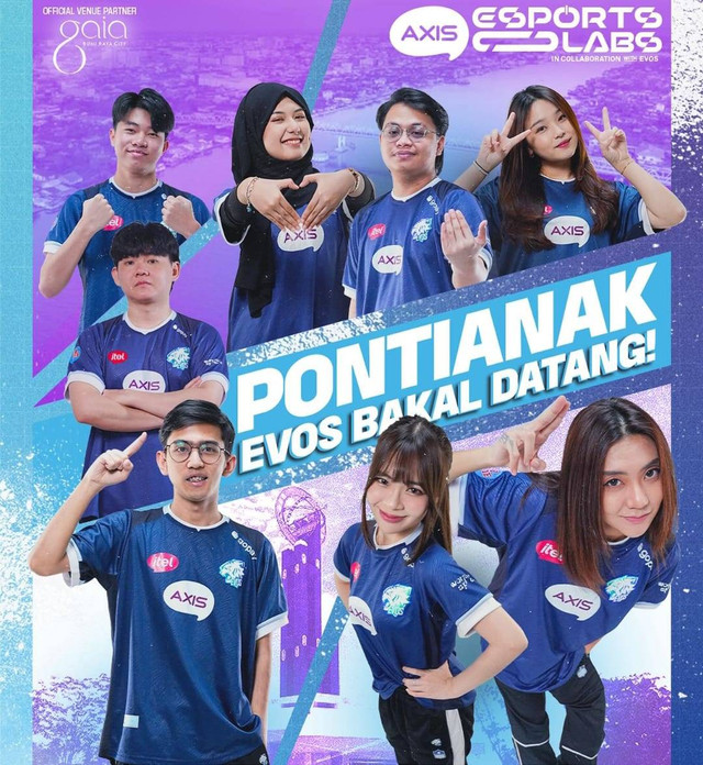 Evos eSport akan menyapa penggemar di Pontianak. Foto: Dok. Istimewa