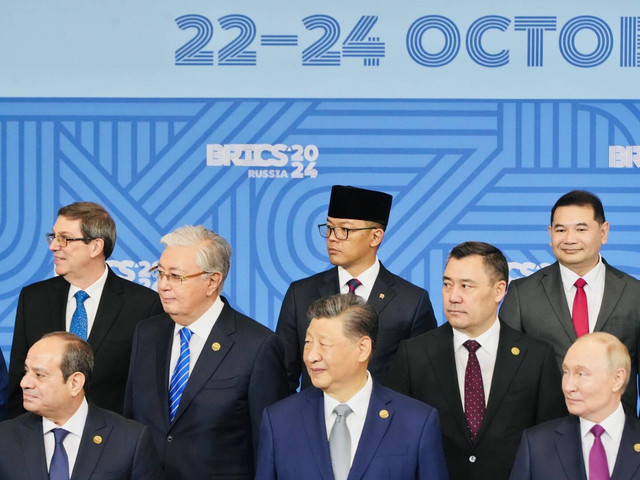 Menteri Luar Negeri Indonesia, Sugiono, mewakili Indonesia dalam KTT BRICS 2024 yang diselenggarakan di Kazan, Russia. Foto: Dok. Pemerintah