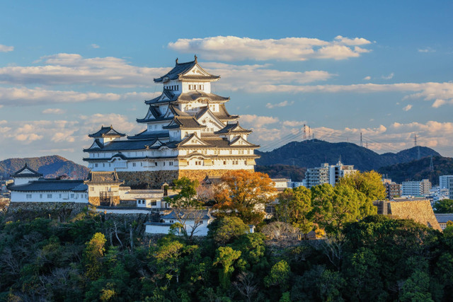 Kastil Himeji di Jepang. Foto: Shutterstock