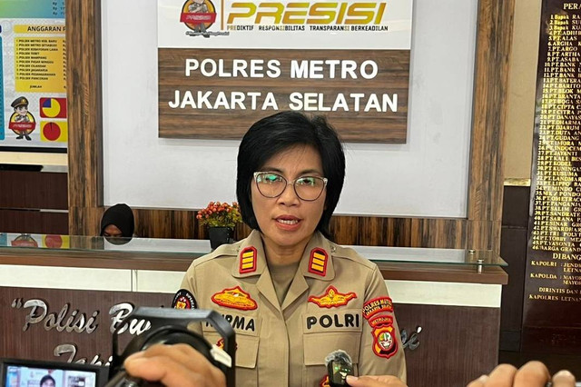 Kasi Humas Polres Metro Jakarta Selatan AKP Nurma Dewi. Foto: Rayyan Farhansyah/kumparan