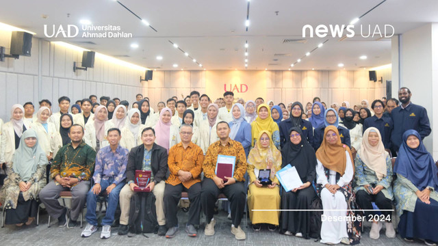 Suasana Joint Seminar UAD dan UNIPAR di Educator Hall Kampus IV Universitas Ahmad Dahlan (UAD) (Dok. PMat UAD)