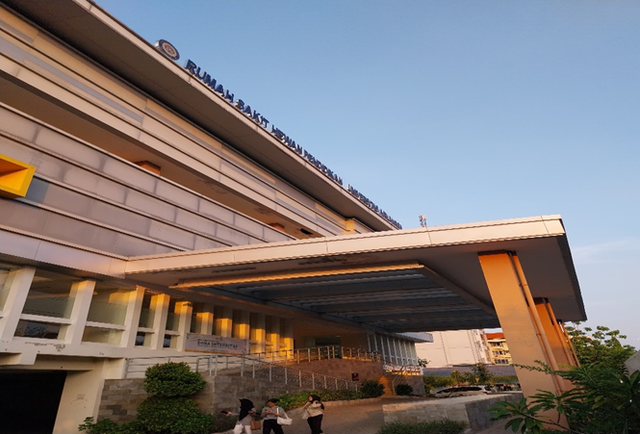 Tampak Depan Rumah Sakit Hewan Pendidikan Universitas Airlangga