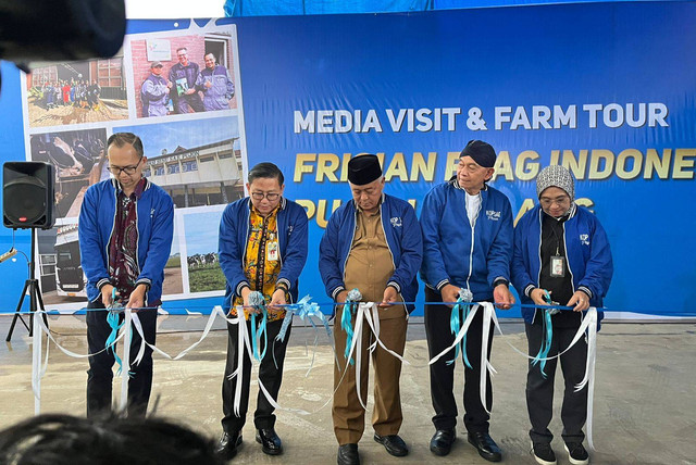 Peresmian Milk Collection Centre (MCC) di Pujon, Malang kolaborasi Frisian Flag Indonesia dengan Koperasi SAE Pujon. Foto: Dhini Hidayati/kumparan