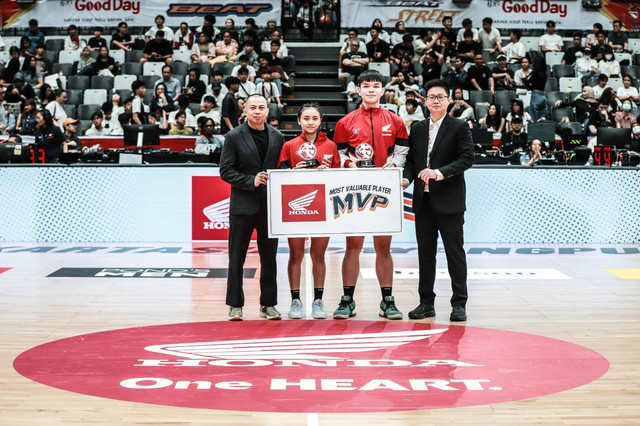 PT AHM mendukung minat dan bakat anak muda Indonesia di gelaran Honda DBL. Foto: dok. AHM