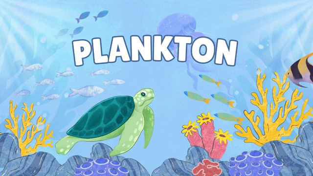 Ilustrasi Plankton. Sumber: Pribadi