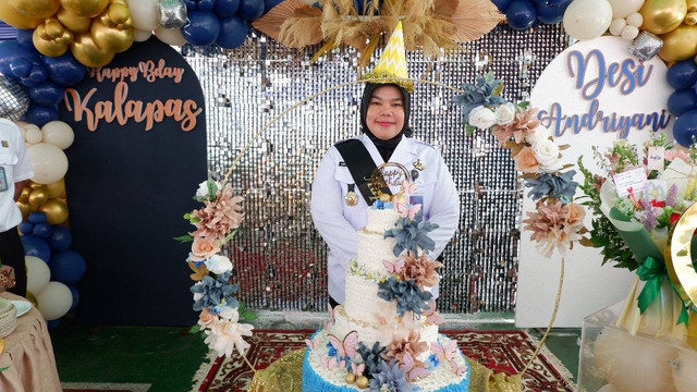 Kue Ulang Tahun Mewah Hasil Karya Warga Binaan LPP Palembang,Meriahkan spesialmu