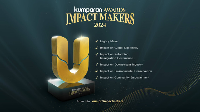 Sejumlah kategori di kumparan Awards Impact Makers 2024. Foto: Dok. kumparan