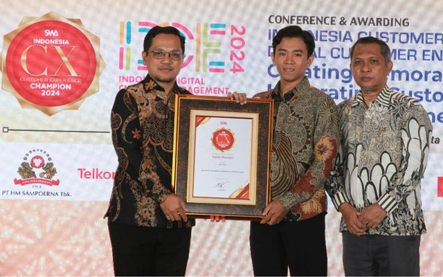 Yatim Mandiri Raih Penghargaan Indonesia Customer Experience Champions 2024