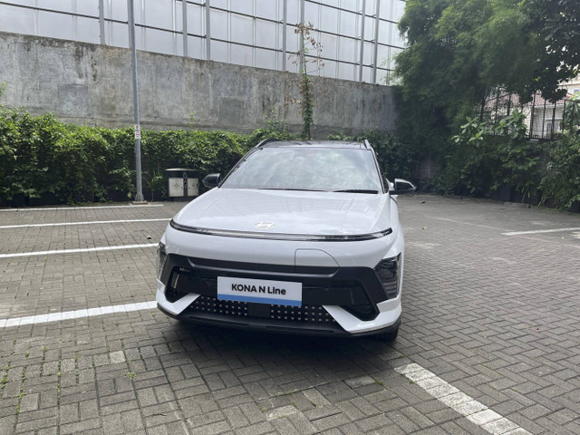 Hyundai Kona Electric N-Line. Foto: Fitra Andrianto/kumparan