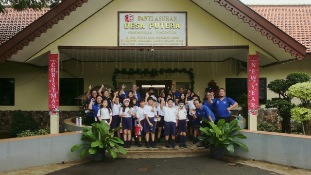  Kunjungan SPK Jakarta Nanyang School ke Panti Asuhan Desa Putera pada hari Senin, 9 Desember 2024. Foto: Dok. SPK Jakarta Nanyang School