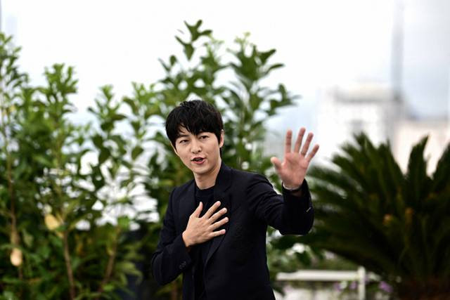 Biodata Song Joong Ki. Foto: Loic Venance / AFP